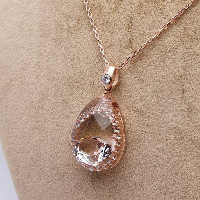NusMond005 (White Zircon Necklace) - 3