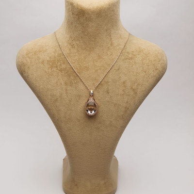 NusMond005 (White Zircon Necklace) - 4