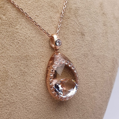 NusMond005 (White Zircon Necklace) - 5