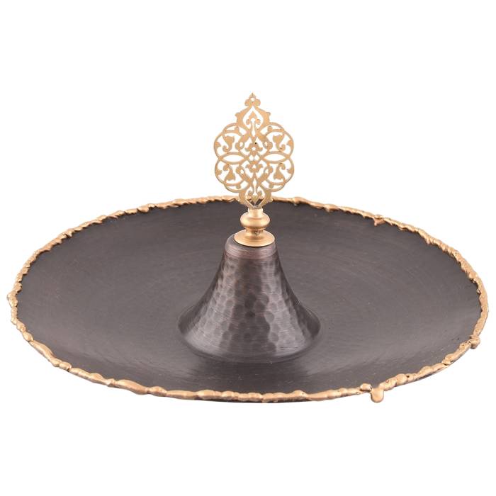 Nusnus Bakır 3 No Küçük Boy Meyvelik Kenarı Eritme Model - 1