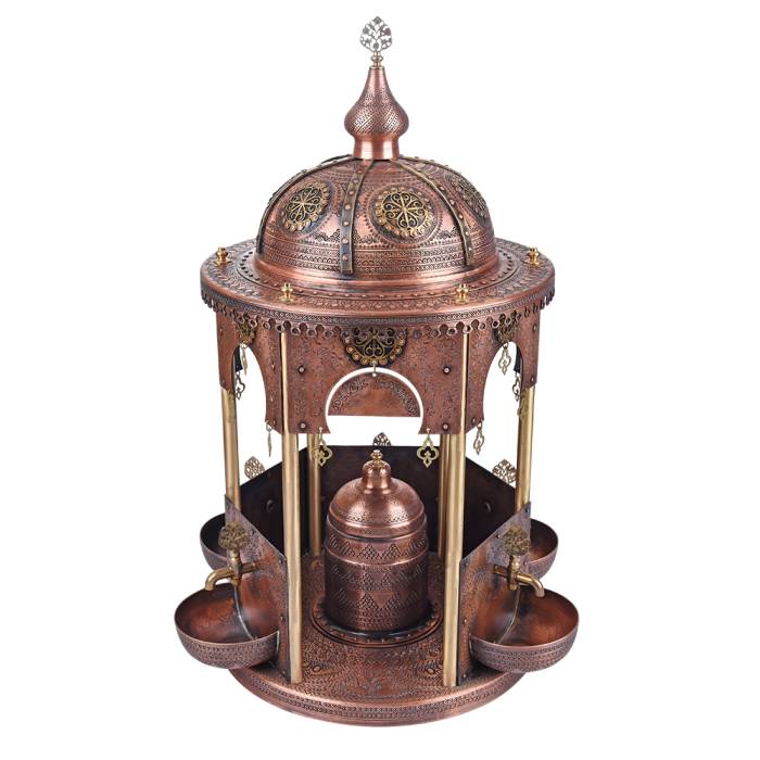 Nusnus Copper Tumbled German Fountain