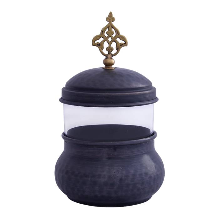 Nusnus Bakır Kavanoz Baharatlık - 1