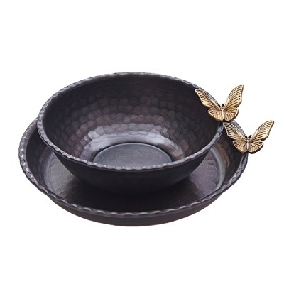 nusnus - Nusnus Copper Butterfly Set Cookie Holder