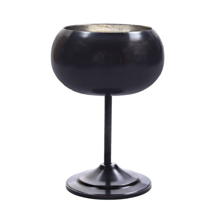 Nusnus Copper Cocktail Ball Glass Black
