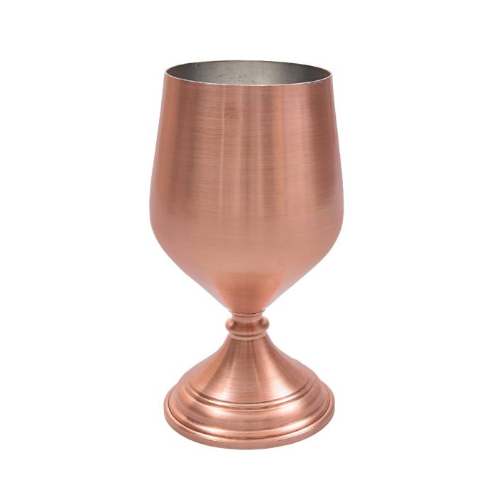 Nusnus Bakır Tombul Kadeh Rose Gold