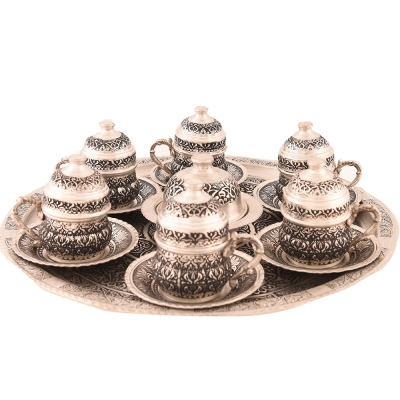 Nusnus Copper Coffee Cup Set of 6 - Thumbnail