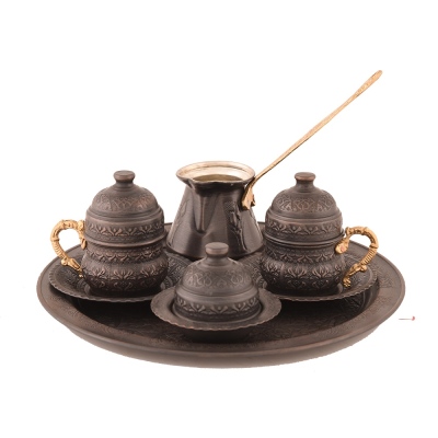 nusnus - Nusnus Copper Coffee Pot and Boxed Cup Set