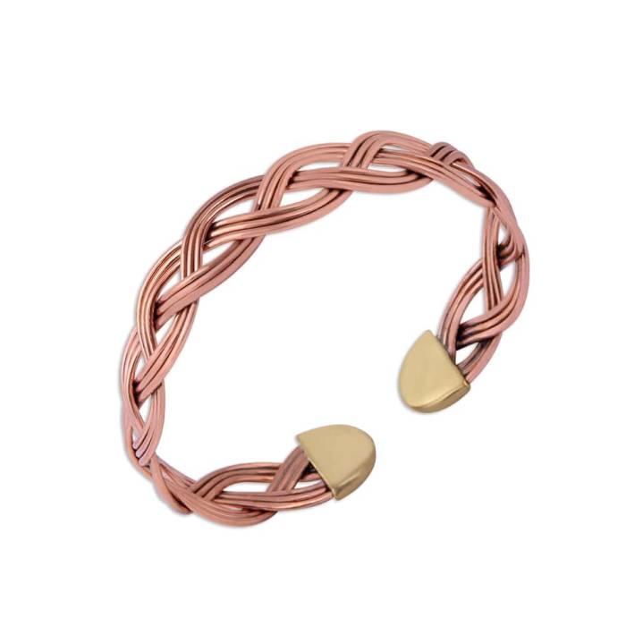 Nusnus Copper Curved Bracelet