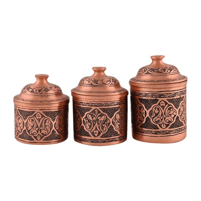 Nusnus Copper Embroidered Spice Rack