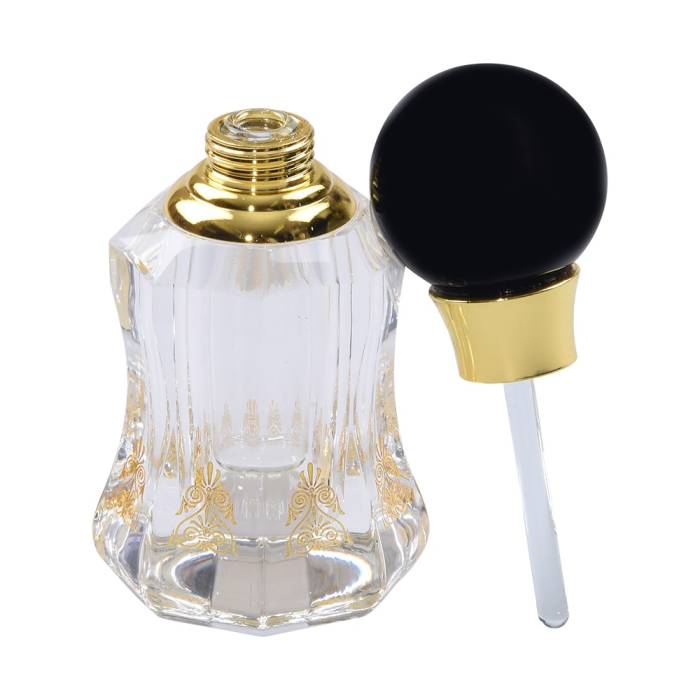 Nusnus Refillable Essence Bottle Black 3 ml AB67