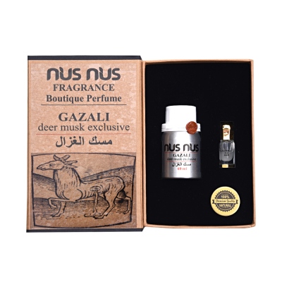 Nusnus Gazali Deer Misk 60+3 ml Karton Kutu - Thumbnail