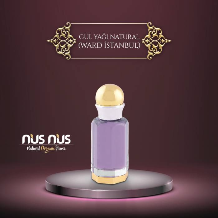 Nusnus Gül Yağı Naturel (Ward İstanbul) 12 ml