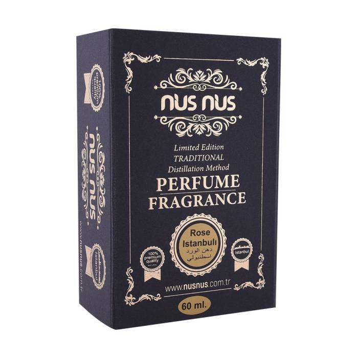 Nusnus Gül Yağı Naturel (Ward İstanbul) 60+3 ml Karton Kutu