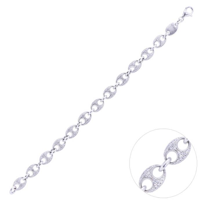 Nusnus Silver Stone Bracelet 24.6