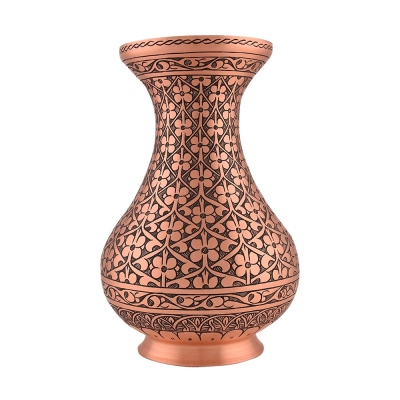 nusnus - Nusnus Handmade Copper Daisy Motif Vase