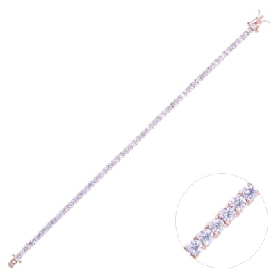 nusnus - Nusnus Kadın Gümüş Su Yolu Bileklik ZRK 2100 12.50 GR
