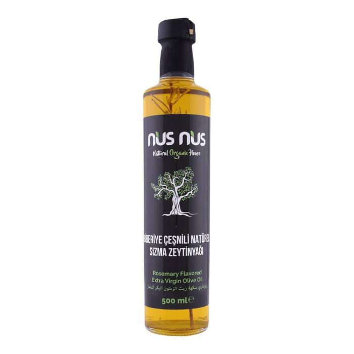 Nusnus Natural Extra Virgin Olive Oil with Rosemary Flavor 500 ml