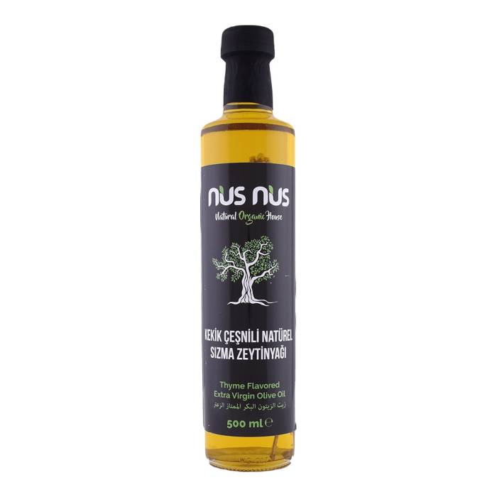 Nusnus Natural Extra Virgin Olive Oil with Thyme Flavor 500 ml