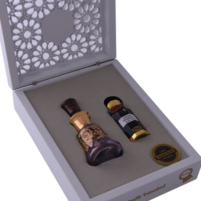 Nusnus Oudh Istanbul 12 ml Wooden Box - Thumbnail