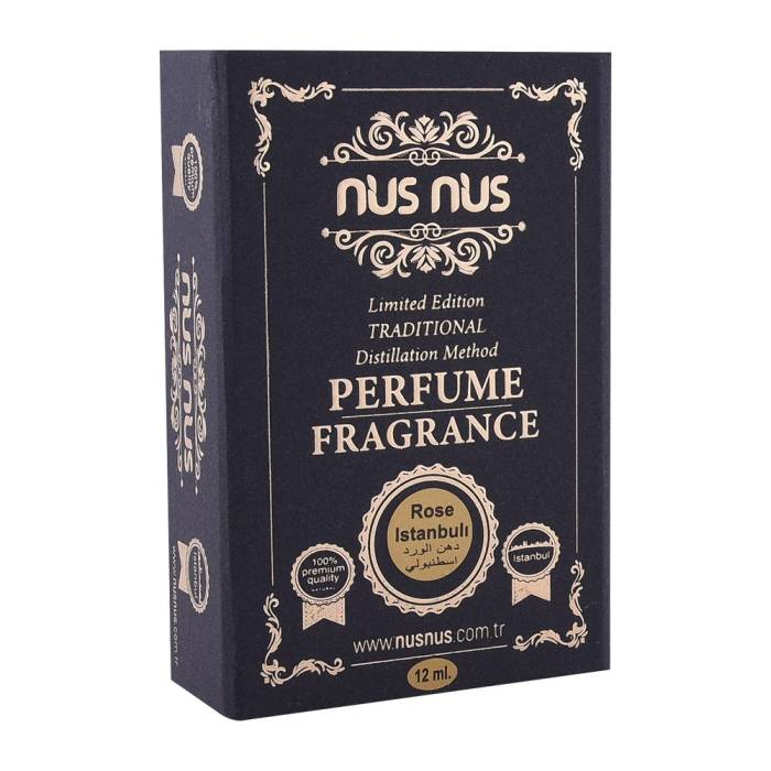 Nusnus Rose Oil Natural (Ward Istanbul) 12 ml