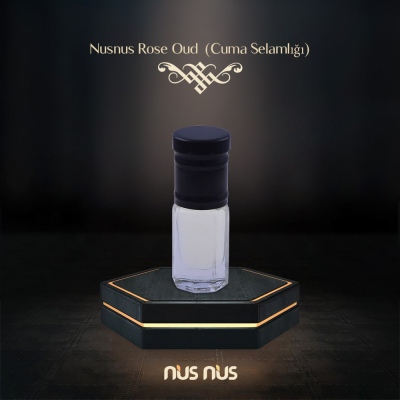 Nusnus Rose Oud (Cuma Selamlığı) 3 ml - Thumbnail