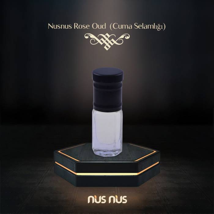 Nusnus Rose Oud (Cuma Selamlığı) 3 ml