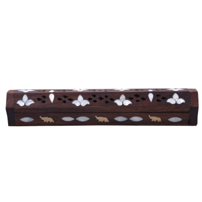 nusnus - Nusnus Mother of Pearl Embroidered Incense Burner 25 cm