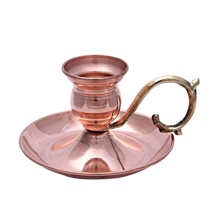 Nusnus Copper Shinay Candle Holder