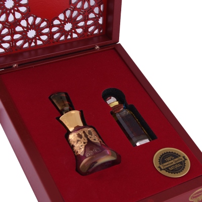 Nusnus White Oudh 12 ml Wooden Box - Thumbnail