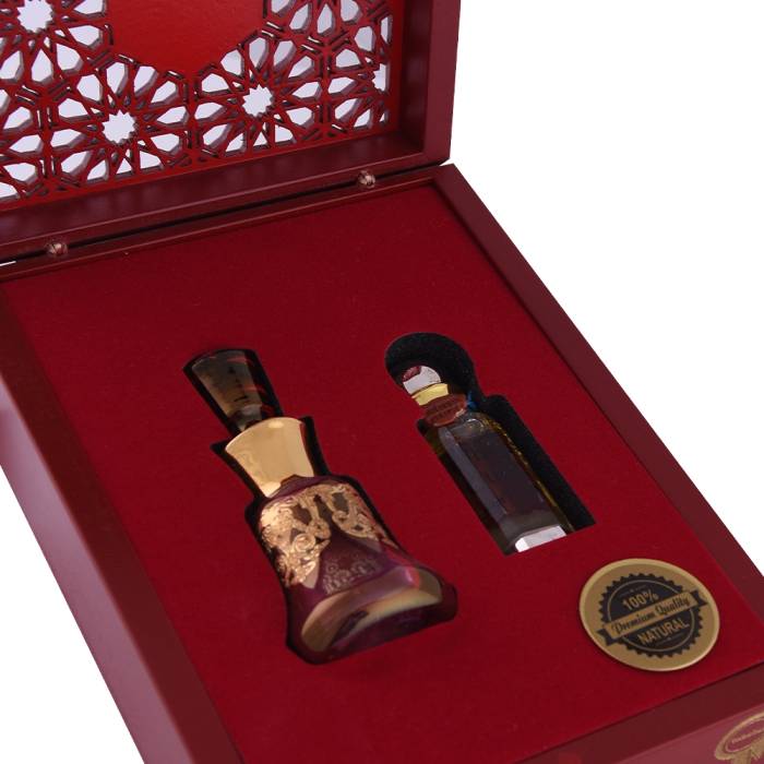 Nusnus White Oudh 12 ml Wooden Box