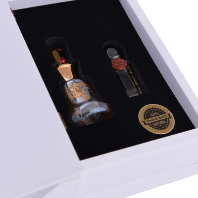 Nusnus White Oudh 6 ml Wooden Box - Thumbnail