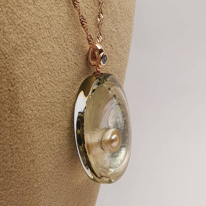 NusPearl031 (Pearl & Oyster Necklace)