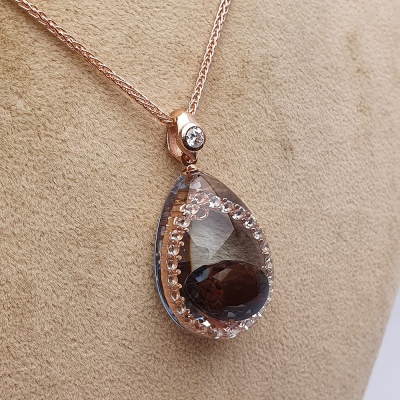 NusRown002 (Brown Zircon Pendant) - 4
