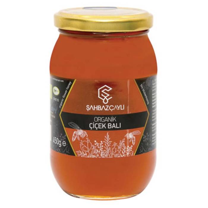 Şahbaz Çaylı Organic Flower Honey 450Gr