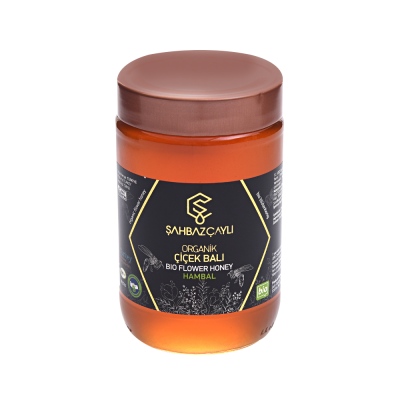 Şahbaz Çaylı - Şahbaz Çaylı Organic Flower Honey 850 Gr