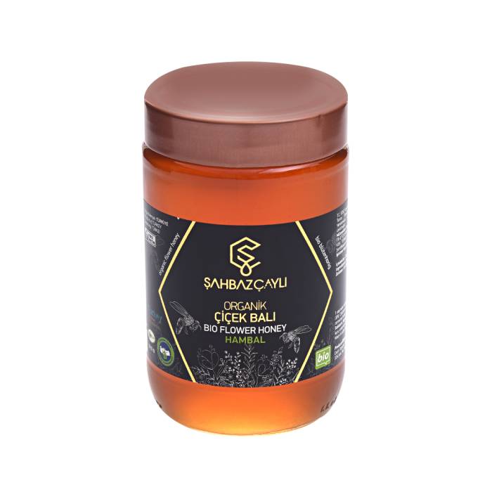 Şahbaz Çaylı Organic Flower Honey 850 Gr
