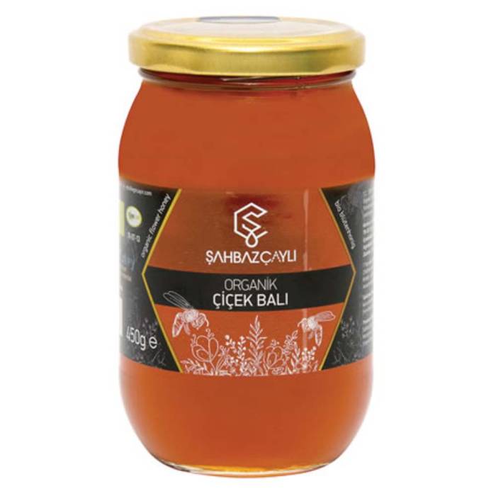 Şahbaz Çaylı Organik Çiçek Balı 450Gr