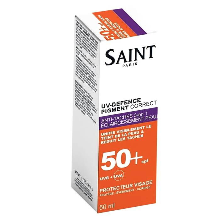 Saint Sun Face Protector Spf 50 Anti Dark Spot - Evening Skin Tone Spf 50 Factor Sunscreen Face Cream 50 ml - 1
