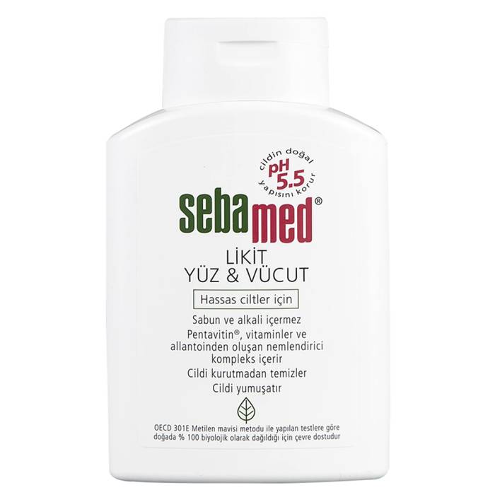 Sebamed Liquid Face & Body Cleanser 200 ml