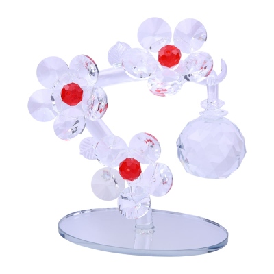 Seta Shine Dalda Elmalı 3lü Çiçek 14 - SETABIANCA