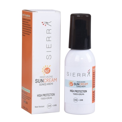 Sierra SPF 50 Güneş Koruyucu Yüz Kremi 50 ml - Thumbnail