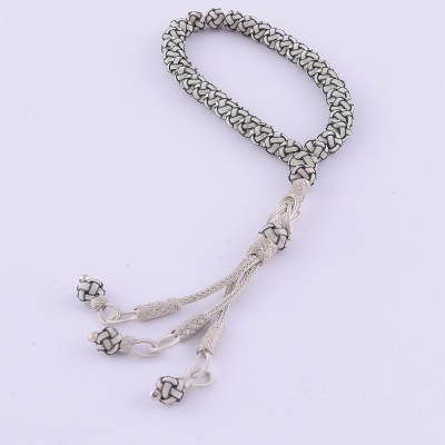 Silver Kazaz Rosary T-0464 - Thumbnail
