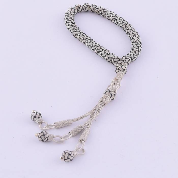 Silver Kazaz Rosary T-0464