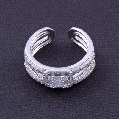 Women's 925 Sterling Silver Ring (ZRK 2160) 4.7 gr - 2