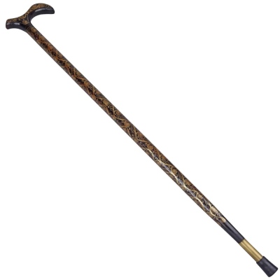 nusnus - Special Filigree and Mother of Pearl Embroidered Walking Stick No:10