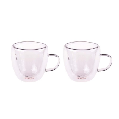 Taşev - Taşev Ayuma 2 Person Double Walled Mug Set