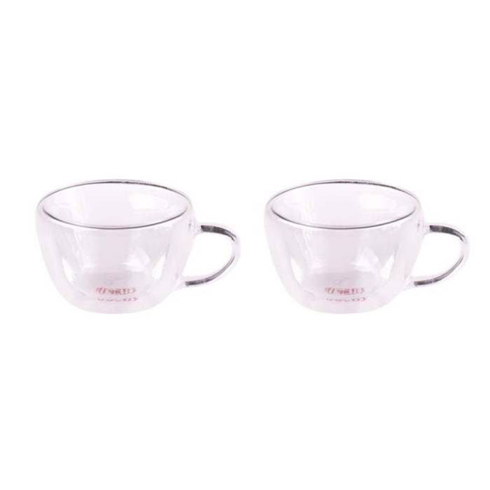 Taşev Ayumi 2 Person Double Walled Cup Set