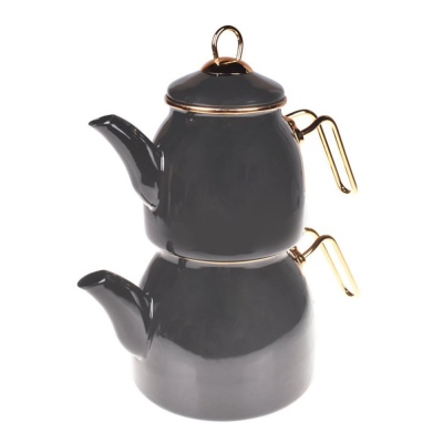 Taşev - Tasev Sultani Teapot Set Grey