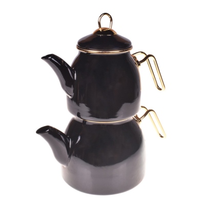 Tasev - Tasev Sultani Teapot Set Black