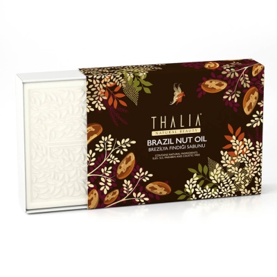 Thalia - Thalia Akne/Sivilce Önlemeye Yardmcı Brezilya Fındığı Özlü Doğal Katı Sabun 150 gr